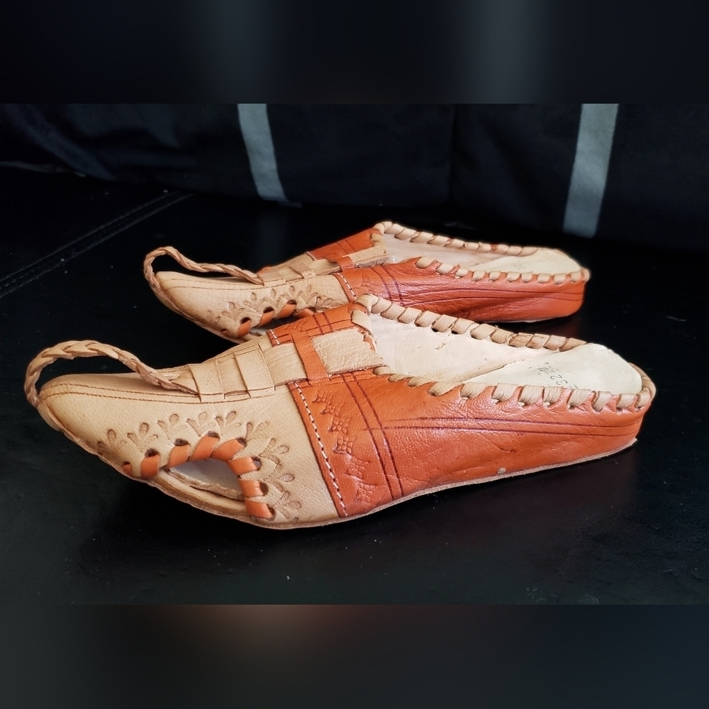 Babouche-Maroc Moroccan Sindbad Slippers - Handmade - Picture 2 of 5